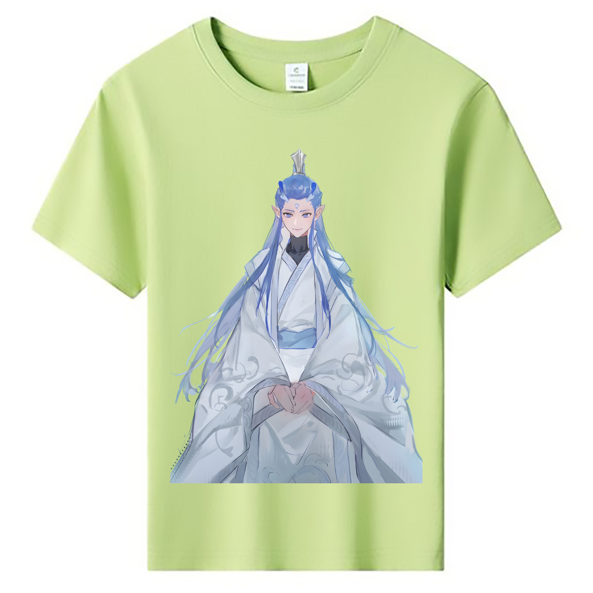 （画像用） Ne Zha 2 ナタ 魔童の大暴れ 綿100％キッズTシャツ（フロントプリント）